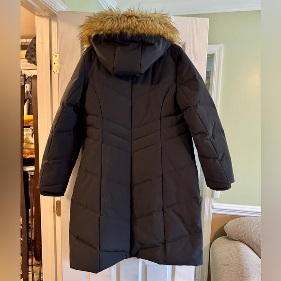 Attic Expedition Chevron Quilted Down Coat - Picture 3 of 13